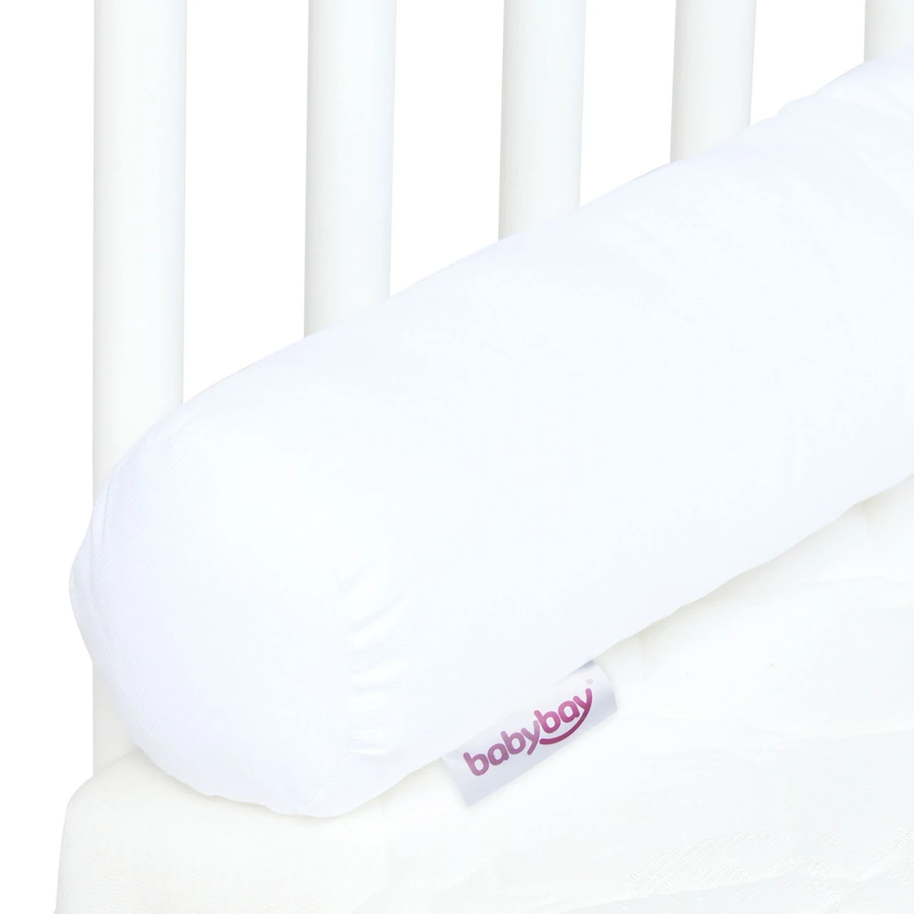 Babybay Nestchenschlange Piqué Passend Für Kinderbetten, Weiß 6 Babybay Nestchenschlange Piqué Passend Für Kinderbetten, Weiß – Bild 4