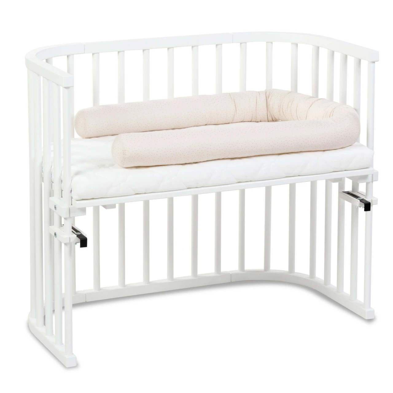 Babybay Nestchenschlange Organic Cotton Royal Passend Für Alle Modelle, Beige Glitzerpunkte Gold 4 Babybay Nestchenschlange Organic Cotton Royal Passend Für Alle Modelle, Beige Glitzerpunkte Gold – Bild 2