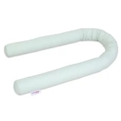 Babybay Nestchenschlange Organic Cotton Royal Passend Für Alle Modelle, Mint Glitzerpunkte Gold