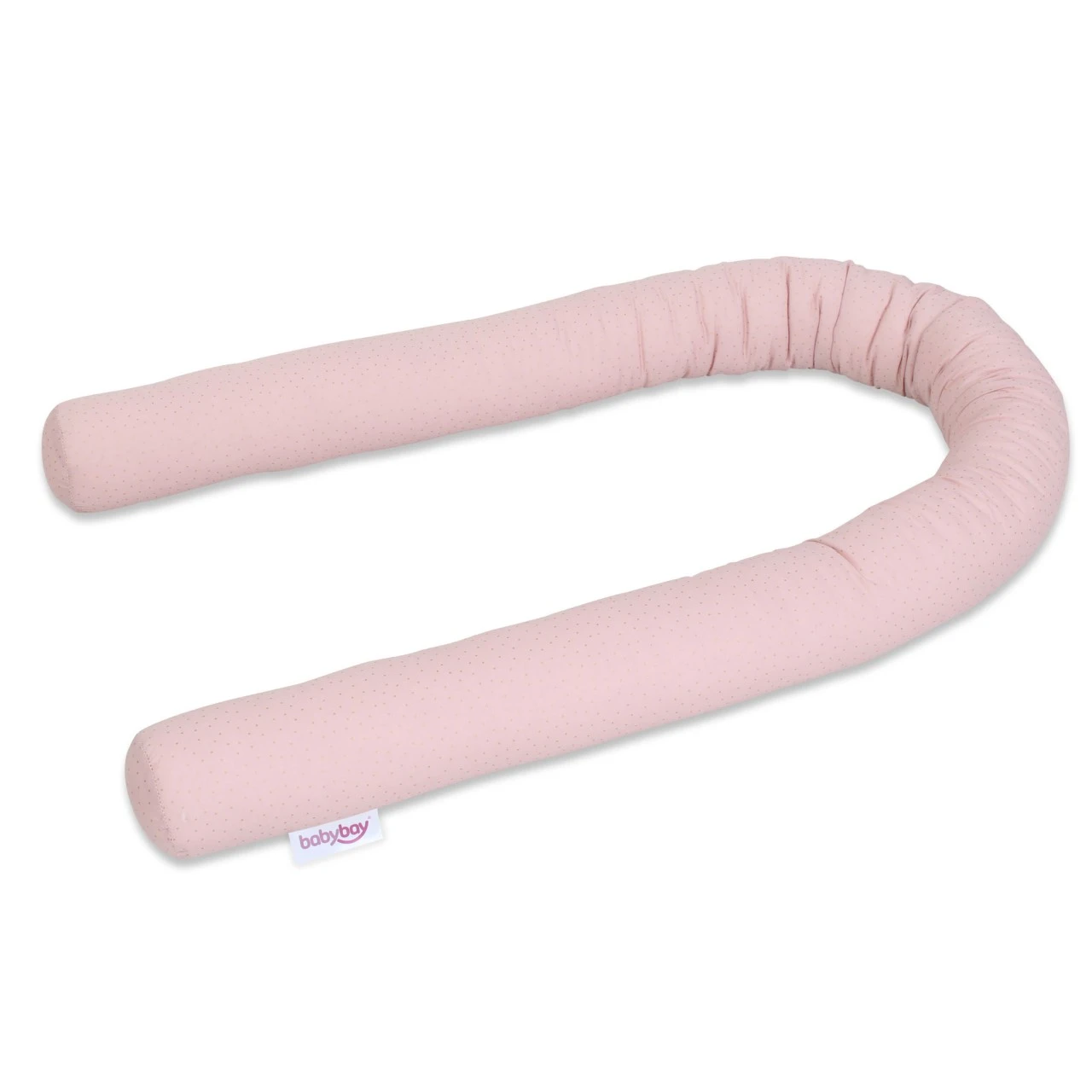 Babybay Nestchenschlange Organic Cotton Royal Passend Für Alle Modelle, Rosé Glitzerpunkte Gold 3 Babybay Nestchenschlange Organic Cotton Royal Passend Für Alle Modelle, Rosé Glitzerpunkte Gold