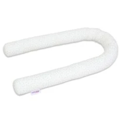 Babybay Nestchenschlange Organic Cotton Passend Für Alle Modelle, Weiß Glitzersterne Silber