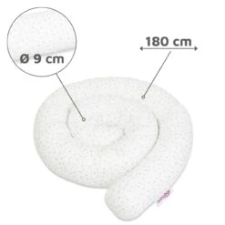 Babybay Nestchenschlange Organic Cotton Passend Für Alle Modelle, Weiß Glitzersterne Silber -Baby Produkte Geschäft babybay nestchenschlange organic cotton weiss glitzersterne silber 500956 003 1280x1280